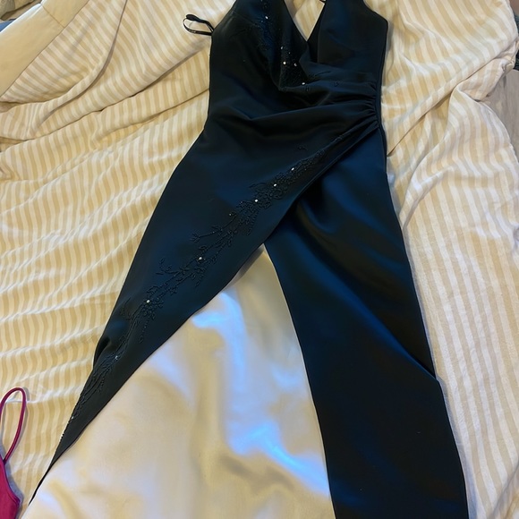 Halter Neck Prom Dress - Picture 2 of 3